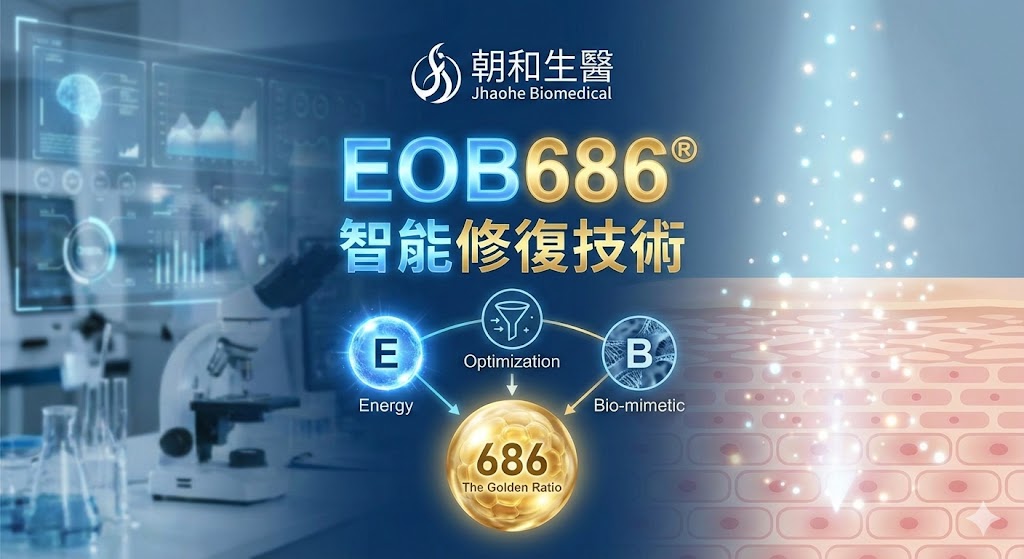 朝和生醫發表獨家 EOB686® 技術，歷經 686 次實驗打造的黃金修復比例