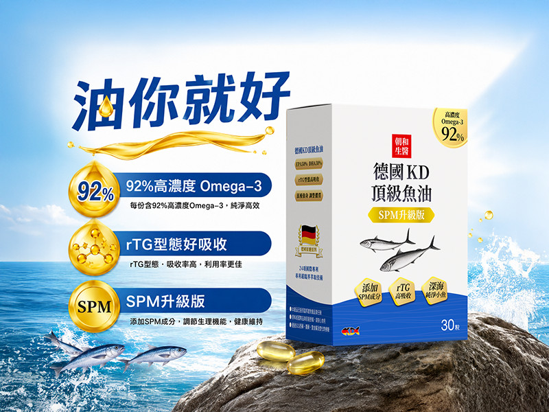 618年中慶健康獻禮！營養師推薦92%高濃度Omega-3魚油，rTG型態好吸收是關鍵
