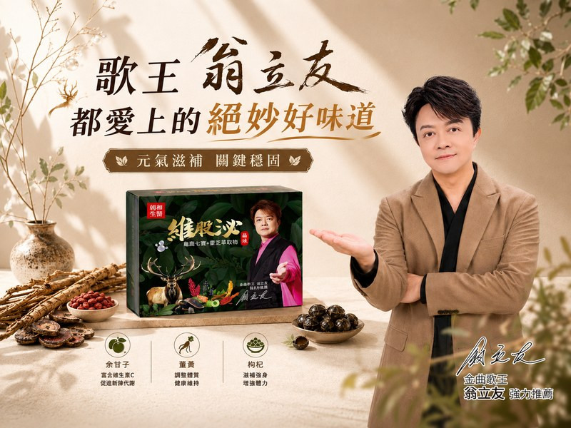 「618年中慶」翁立友推薦的行動力保養！UC-II加葡萄糖胺，幫助維持關鍵靈活 - 早安朝和 EOB686 專利技術